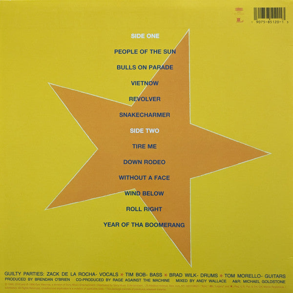 Rage Against The Machine - Evil Empire - LP