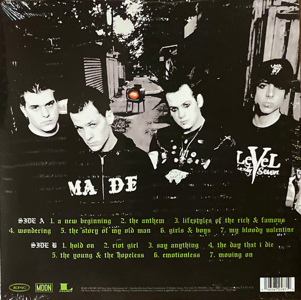 Good Charlotte - The Young And The Hopeless - LP