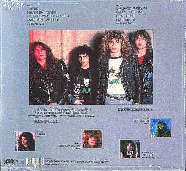 Overkill - Under The Influence - LP