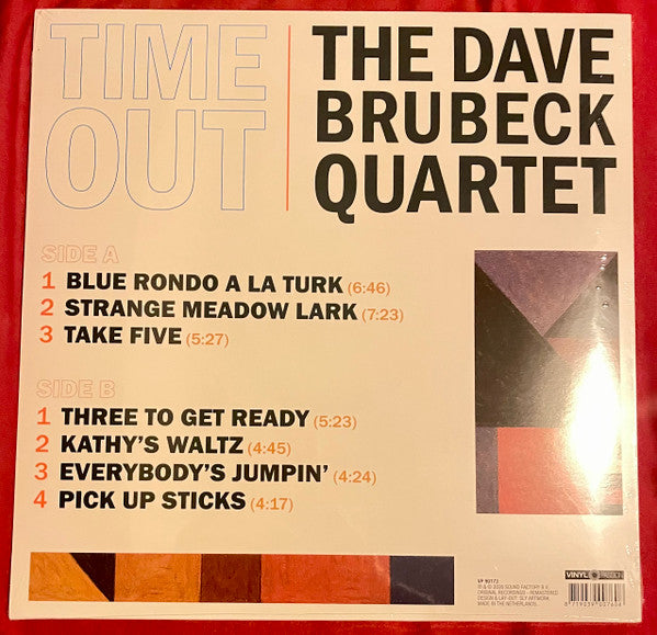 The Dave Brubeck Quartet - Time Out - LP