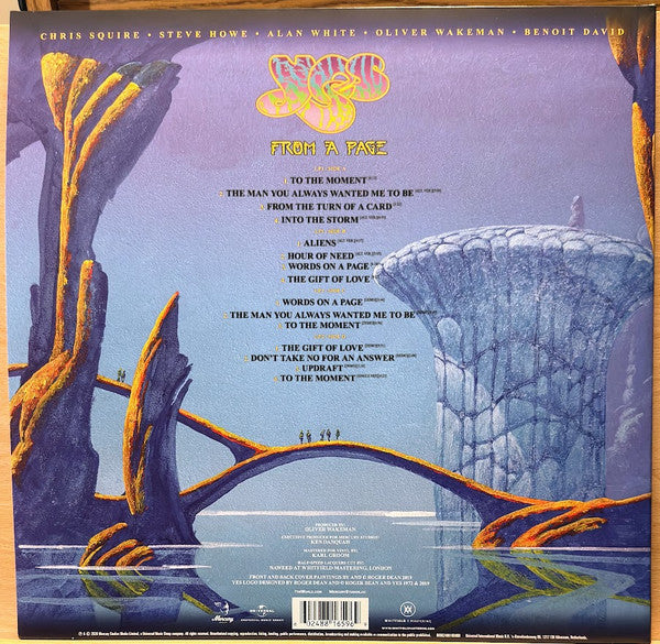 Yes - From A Page (Expanded And Remastered Edition) - LP