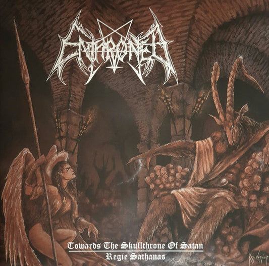 Enthroned - Towards The Skullthrone Of Satan / Regie Sathanas - LP