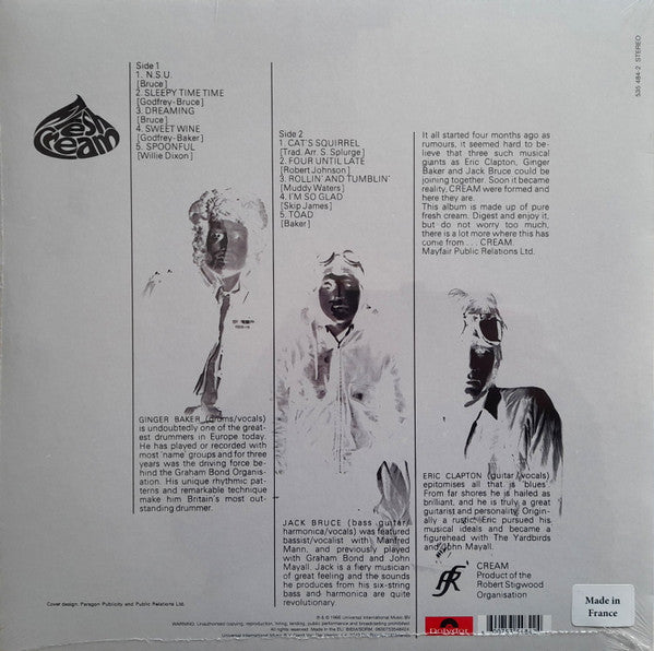 Cream - Fresh Cream - LP