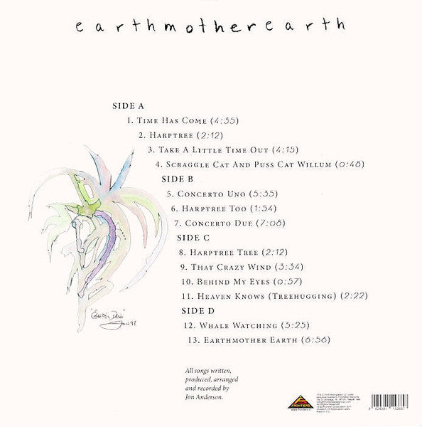 Jon Anderson - Earthmotherearth - LP