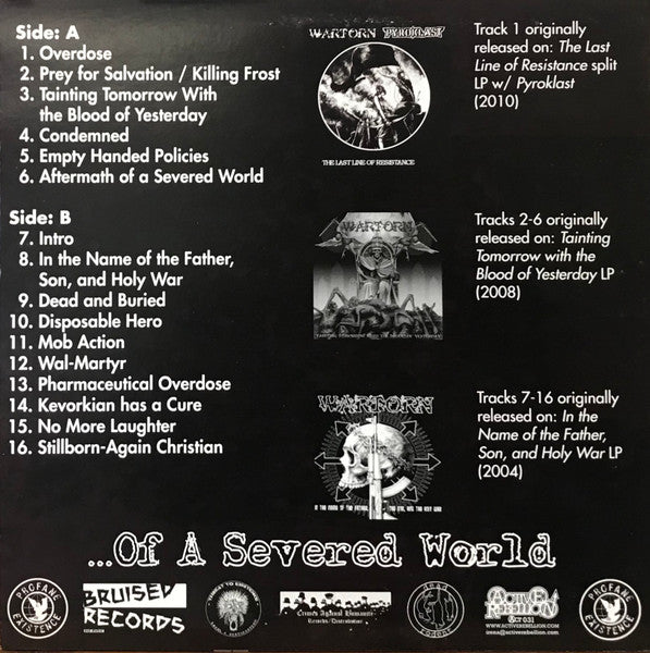 Wartorn - Aftermath Of A Severed World 2004-2010 - LP