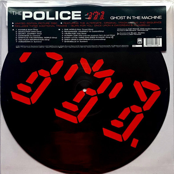 The Police - Ghost In The Machine - LP