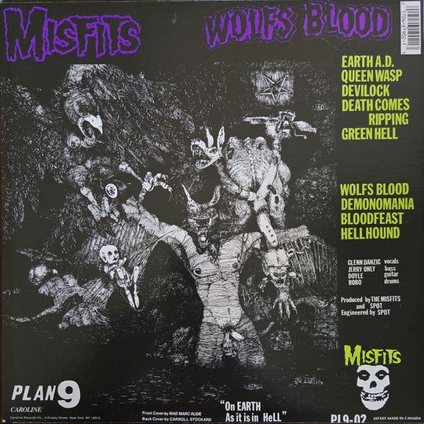 Misfits - Earth A.D. / Wolfs Blood - LP