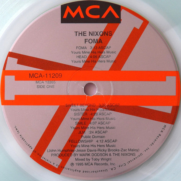 The Nixons - Foma - LP