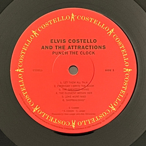 Elvis Costello & The Attractions - Punch The Clock - LP