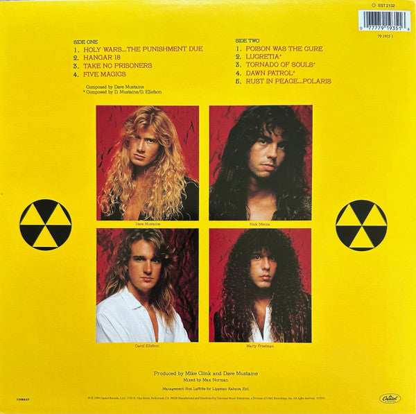 Megadeth - Rust In Peace - LP
