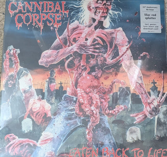 Cannibal Corpse - Eaten Back To Life - LP