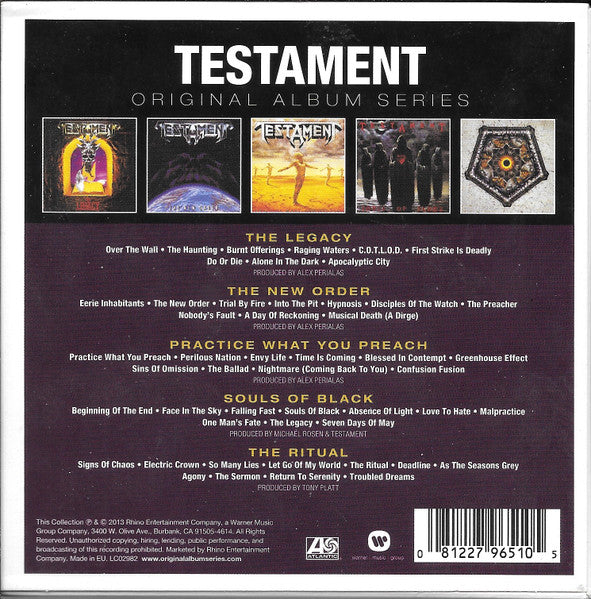 Testament - Original Album Series - CD