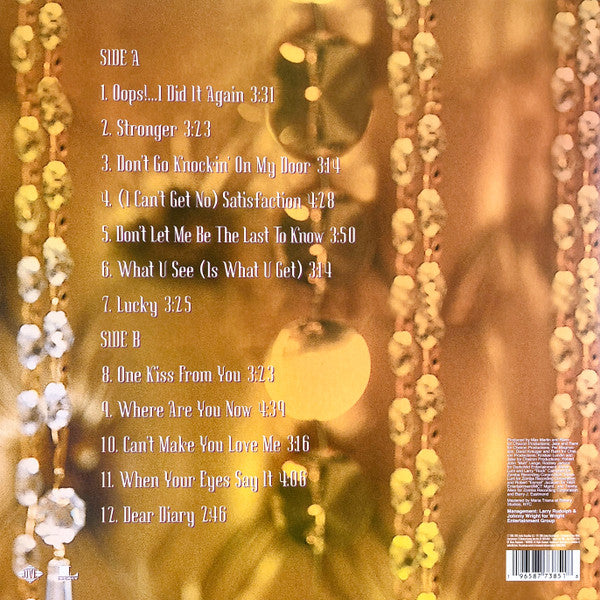 Britney Spears - Oops!...I Did It Again - LP