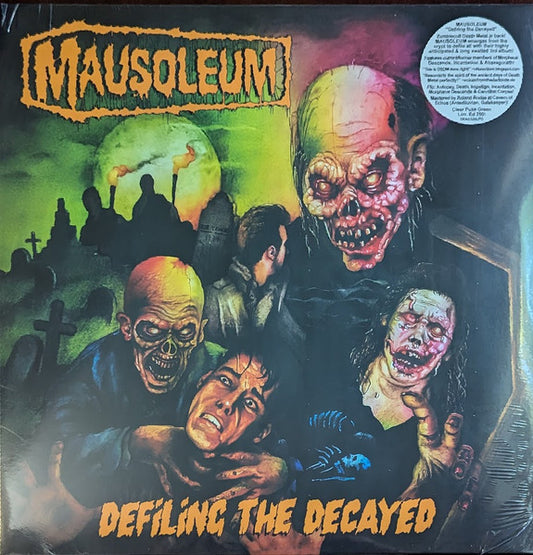 Mausoleum - Defiling The Decayed - LP