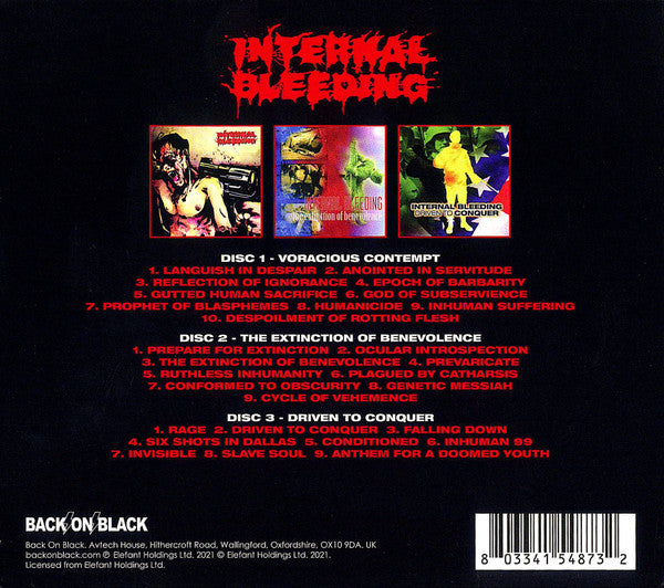 Internal Bleeding - Hemorrhage 1995-1999 - Box Set