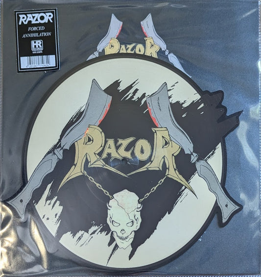 Razor - Forced Annihilation / Going Under - Shaped Picture Disc