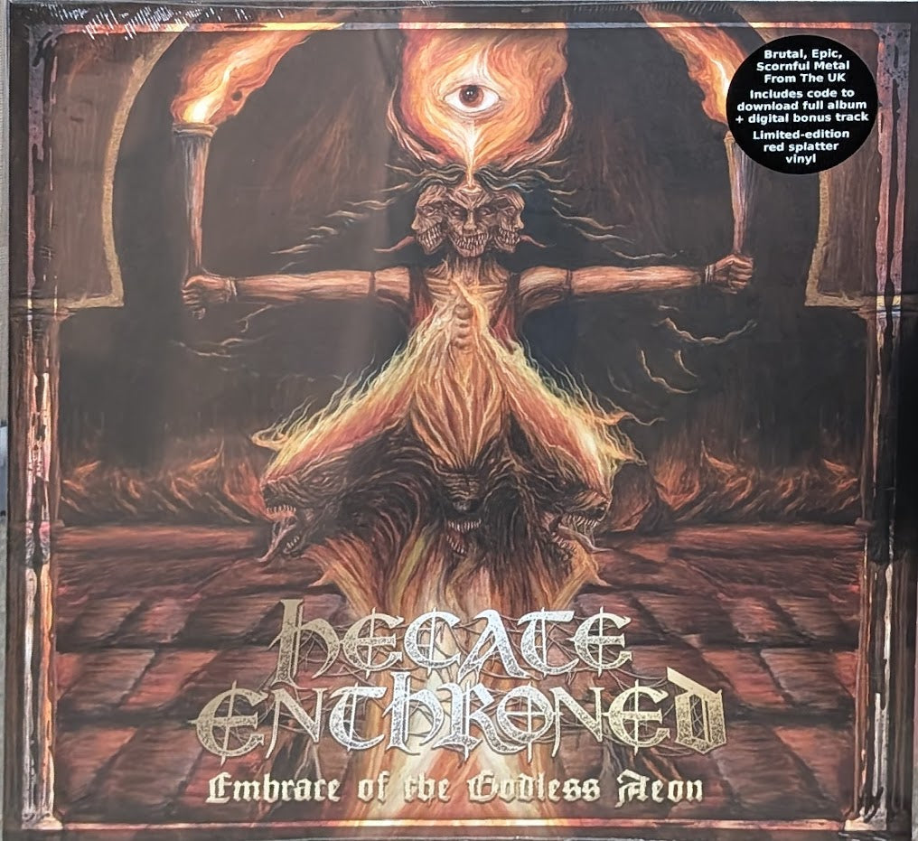 Hecate Enthroned - Embrace Of The Godless Aeon - LP