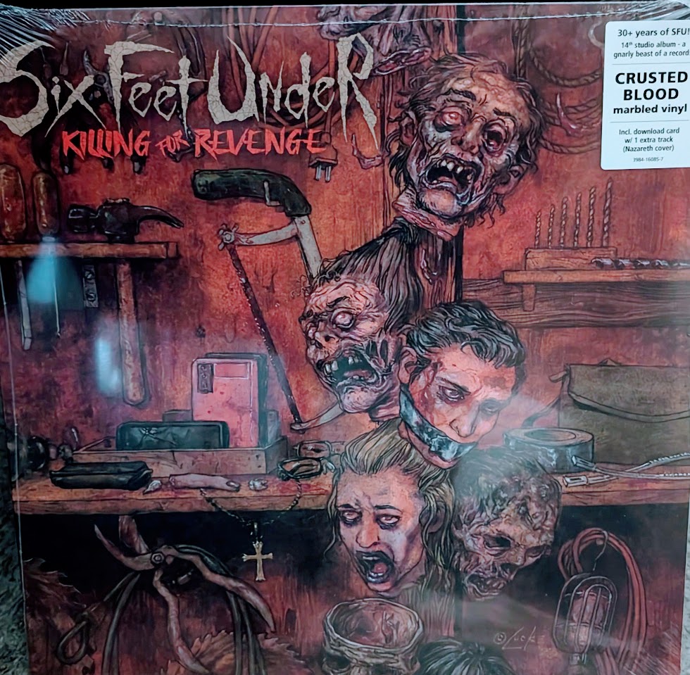 Six Feet Under - Killing For Revenge - LP
