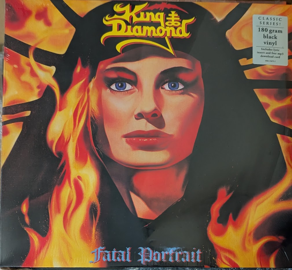King Diamond - Fatal Portrait - LP - Damaged Sleeve