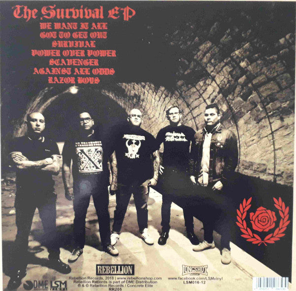 Concrete Elite - The Survival EP - LP