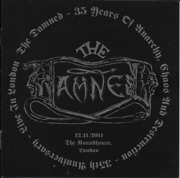 The Damned - 35 Years Of Anarchy, Chaos And Destruction - 35th Anniversary - Live In London freeshipping - Transcending Records