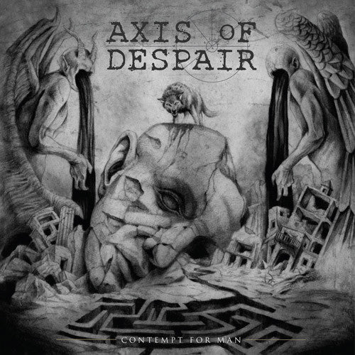Axis Of Despair - Contempt For Man freeshipping - Transcending Records