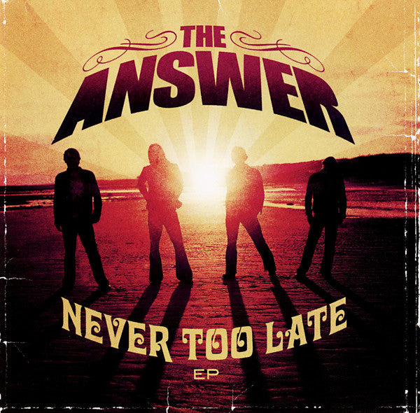 The Answer - Never Too Late EP freeshipping - Transcending Records