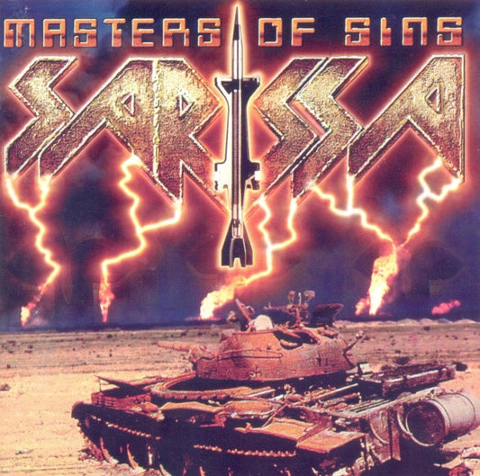 Sarissa - Masters Of Sins freeshipping - Transcending Records