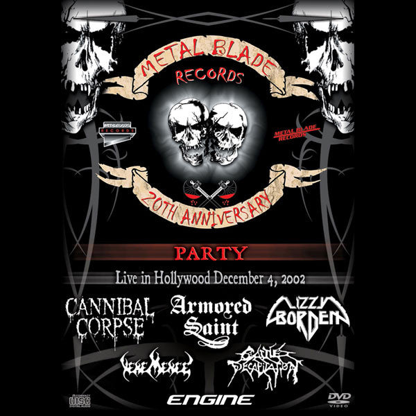 Metal Blade Records 20th Anniversary Party freeshipping - Transcending Records