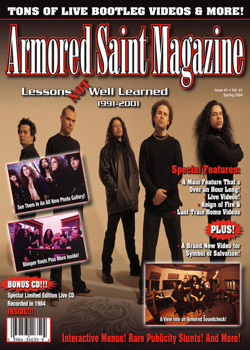 Armored Saint - Lessons NOT Well Learned 1991-2001 freeshipping - Transcending Records