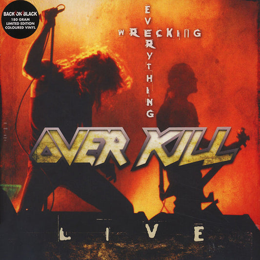 Overkill - Wrecking Everything (Live) freeshipping - Transcending Records