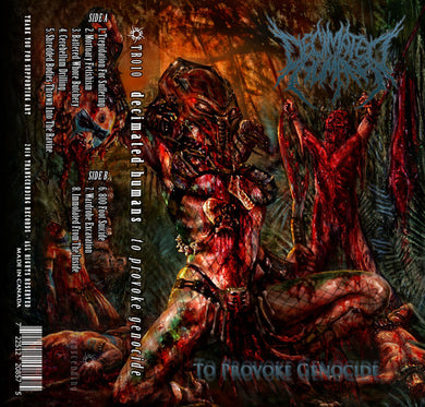 Decimated Humans ‎- To Provoke Genocide freeshipping - Transcending Records